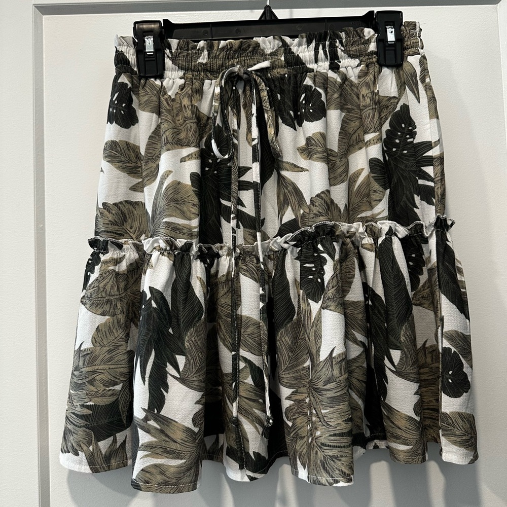 Tropical Print Women's Skirt